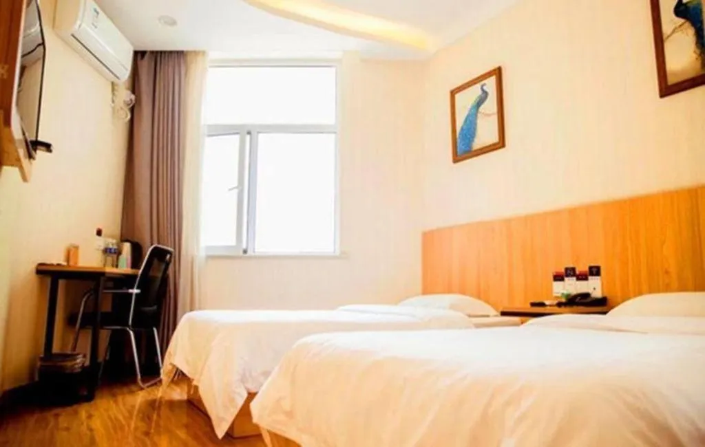 Bed in PAI Hotels Shijiazhuang Railway Station West Square
