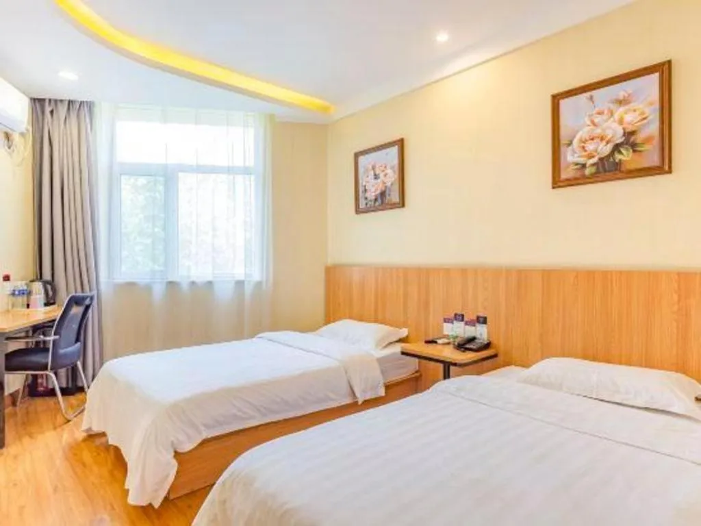 Bed in PAI Hotels Shijiazhuang Railway Station West Square