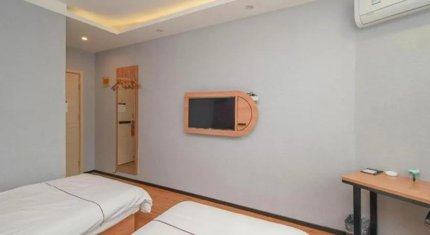 Bed in PAI Hotels Shijiazhuang Railway Station West Square