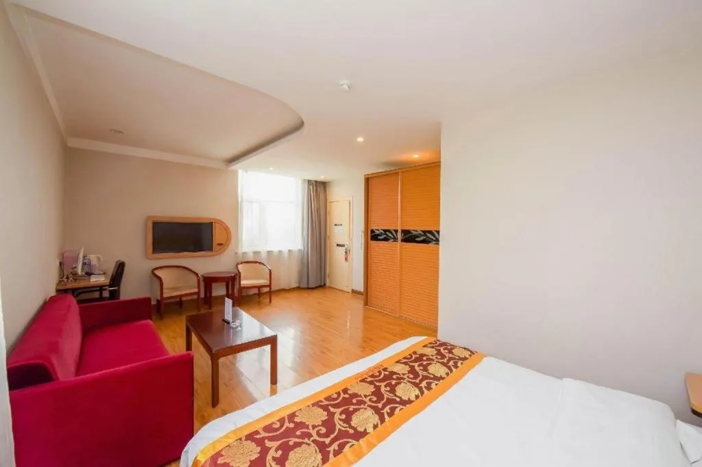 Bed in PAI Hotels Shijiazhuang Railway Station West Square