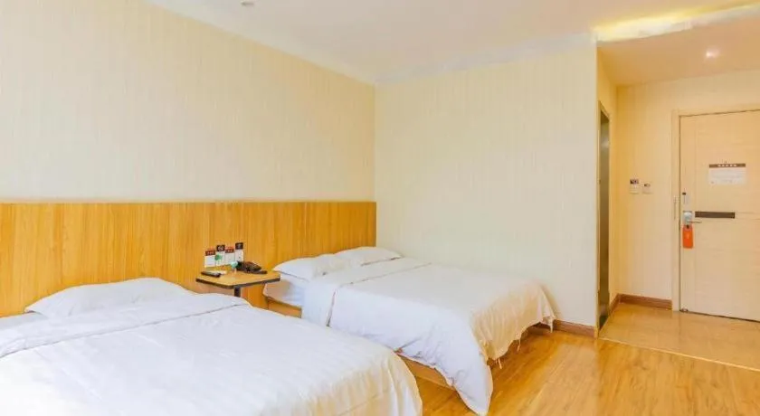 Bed in PAI Hotels Shijiazhuang Railway Station West Square