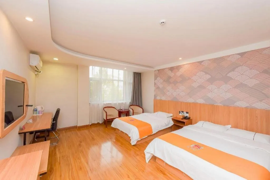 Bed in PAI Hotels Shijiazhuang Railway Station West Square