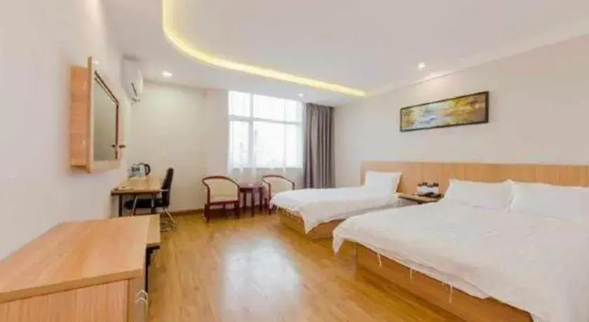 Bed in PAI Hotels Shijiazhuang Railway Station West Square Bed in PAI Hotels Shijiazhuang Railway Station West Square