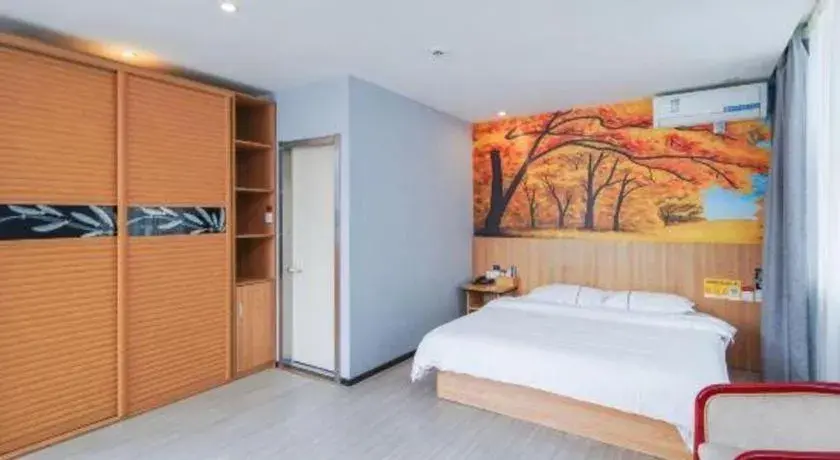 Bed in PAI Hotels Shijiazhuang Railway Station West Square Bed in PAI Hotels Shijiazhuang Railway Station West Square