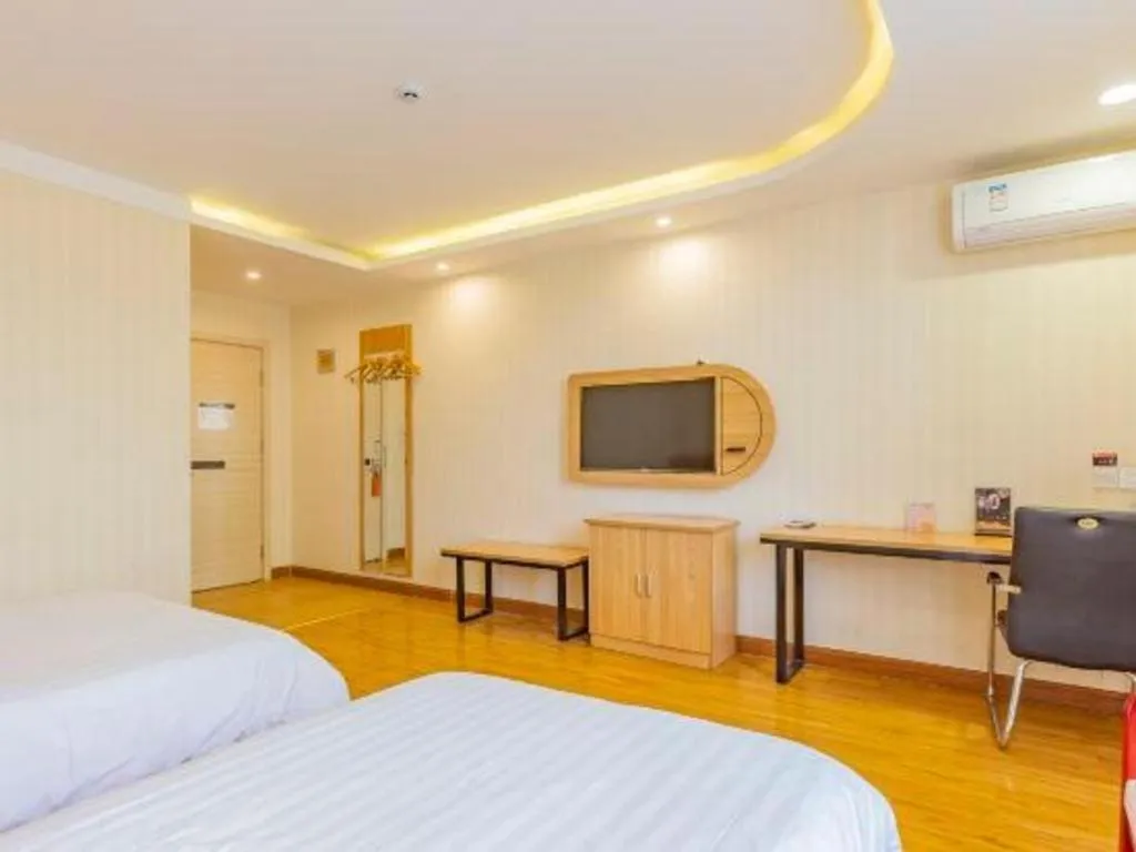 Bed in PAI Hotels Shijiazhuang Railway Station West Square
