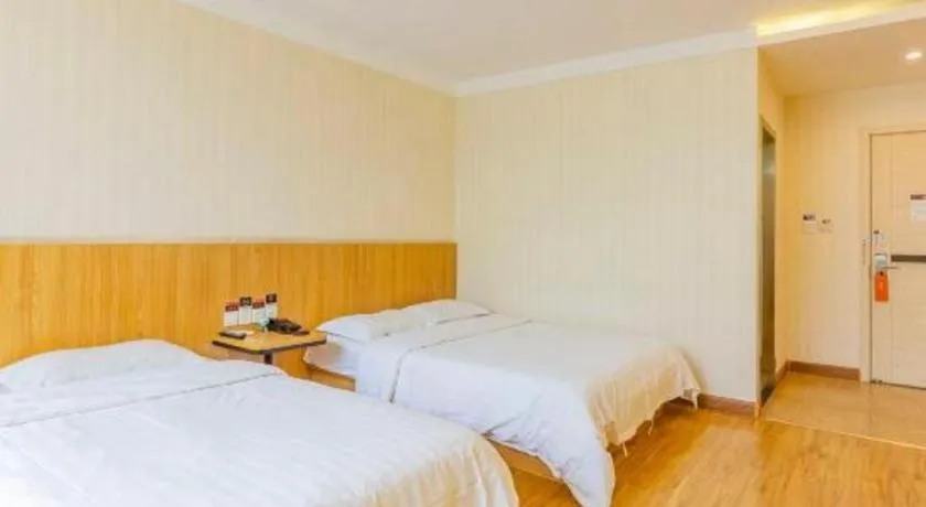 Bed in PAI Hotels Shijiazhuang Railway Station West Square