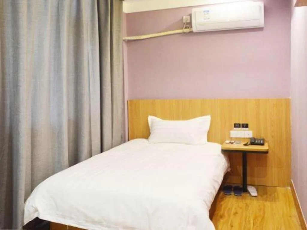 Bed in PAI Hotels Shijiazhuang Railway Station West Square