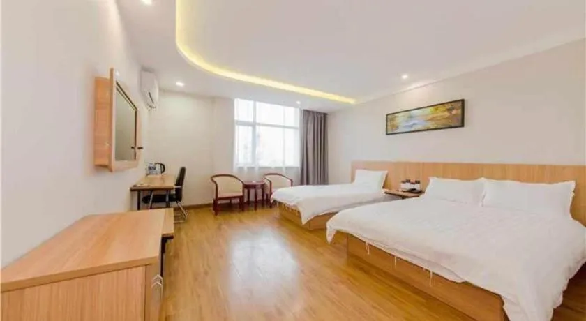 Bed in PAI Hotels Shijiazhuang Railway Station West Square