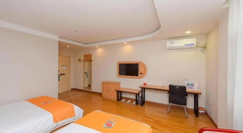 Bed in PAI Hotels Shijiazhuang Railway Station West Square