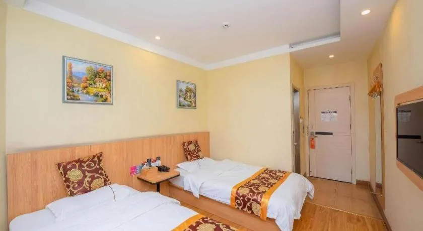 Bed in PAI Hotels Shijiazhuang Railway Station West Square