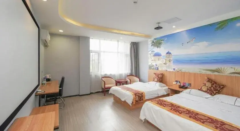 Bed in PAI Hotels Shijiazhuang Railway Station West Square Bed in PAI Hotels Shijiazhuang Railway Station West Square