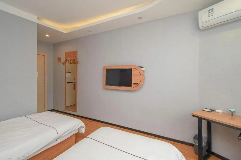 Bed in PAI Hotels Shijiazhuang Railway Station West Square