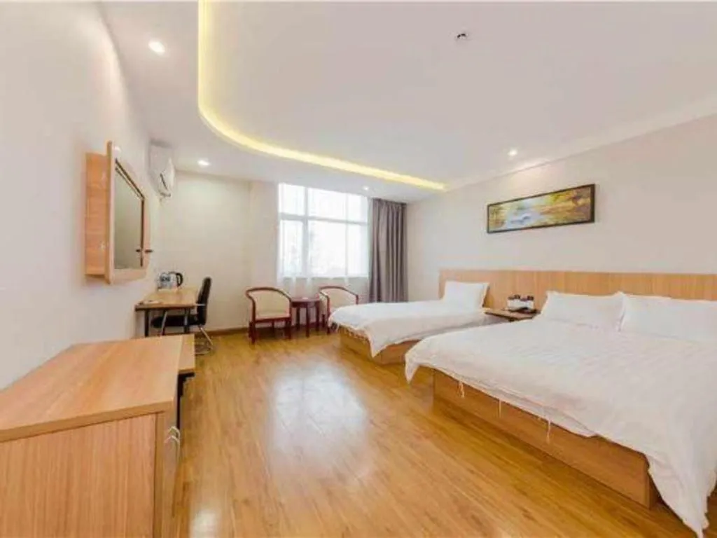 Bed in PAI Hotels Shijiazhuang Railway Station West Square