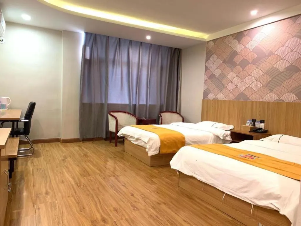 Bed in PAI Hotels Shijiazhuang Railway Station West Square