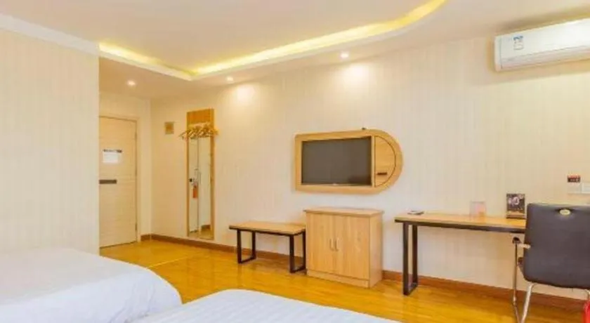 Bed in PAI Hotels Shijiazhuang Railway Station West Square