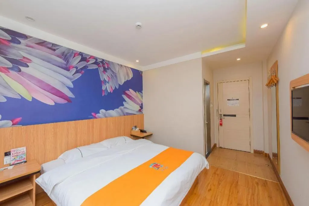 Bed in PAI Hotels Shijiazhuang Railway Station West Square