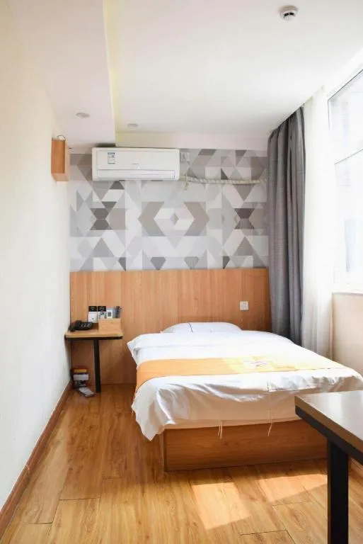 Bed in PAI Hotels Shijiazhuang Railway Station West Square