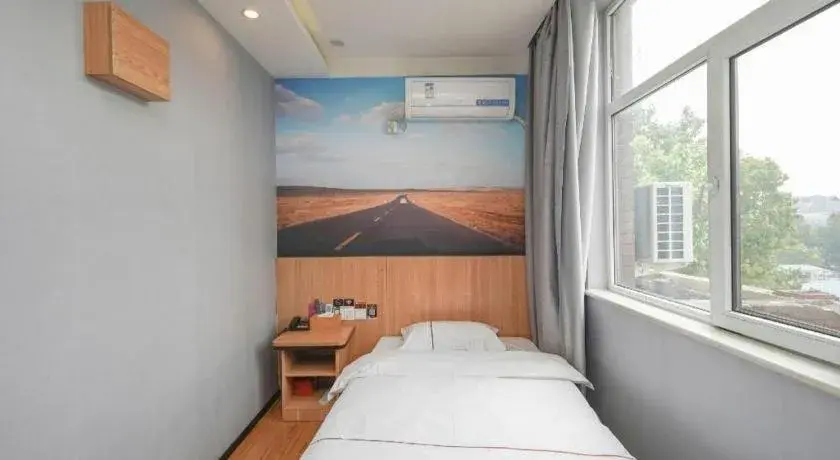 Bed in PAI Hotels Shijiazhuang Railway Station West Square Bed in PAI Hotels Shijiazhuang Railway Station West Square