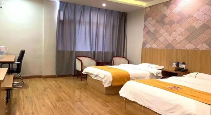 Bed in PAI Hotels Shijiazhuang Railway Station West Square