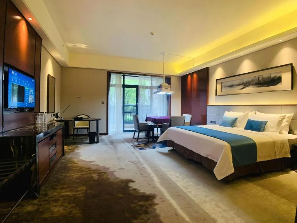 Bed in Country Garden Phoenix Hotel Yiyang