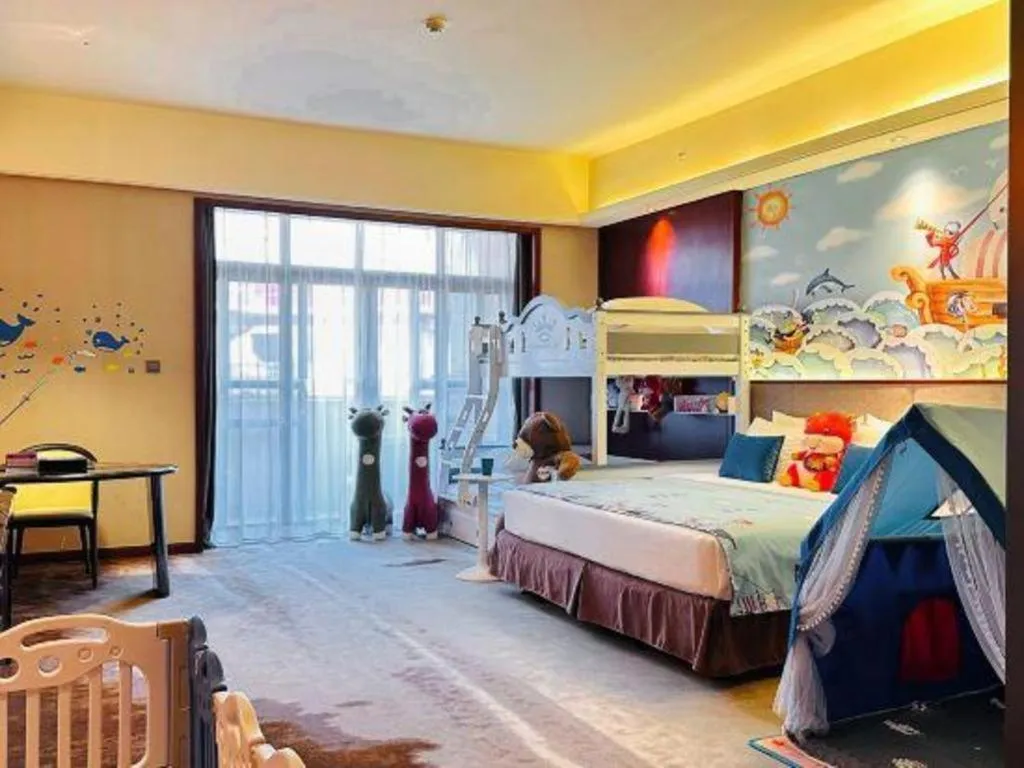 Bed in Country Garden Phoenix Hotel Yiyang