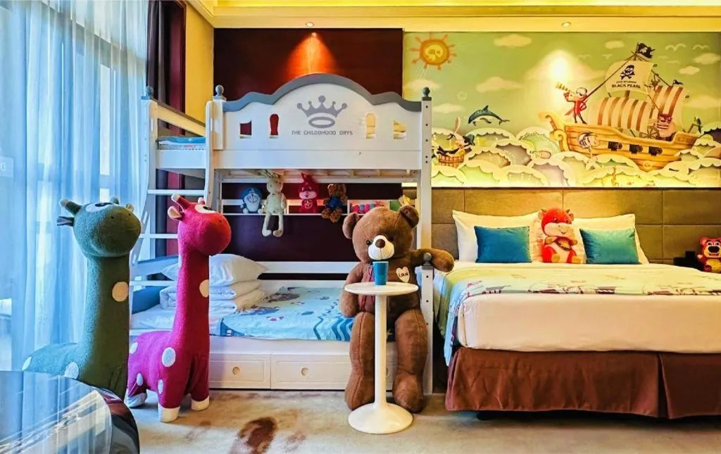 Bed in Country Garden Phoenix Hotel Yiyang