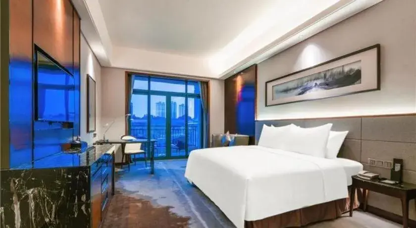 Bed in Country Garden Phoenix Hotel Yiyang Bed in Country Garden Phoenix Hotel Yiyang