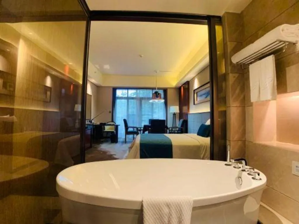 Bed in Country Garden Phoenix Hotel Yiyang