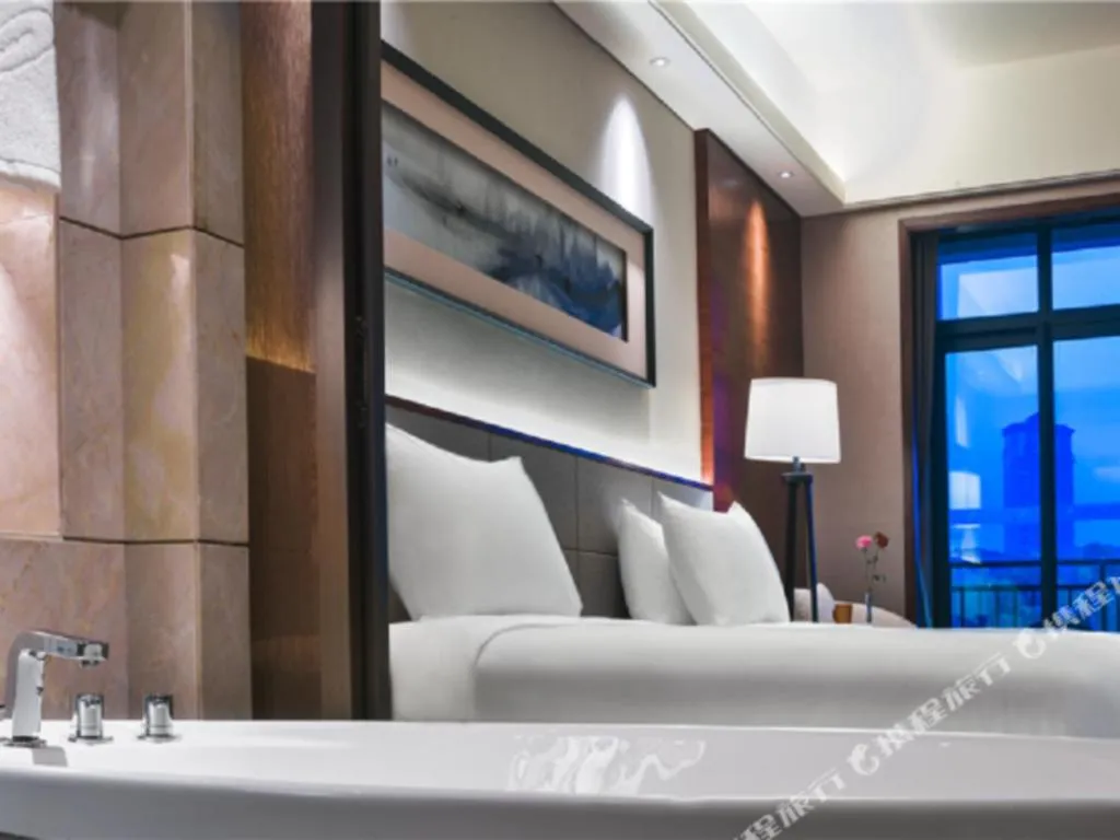 Bed in Country Garden Phoenix Hotel Yiyang