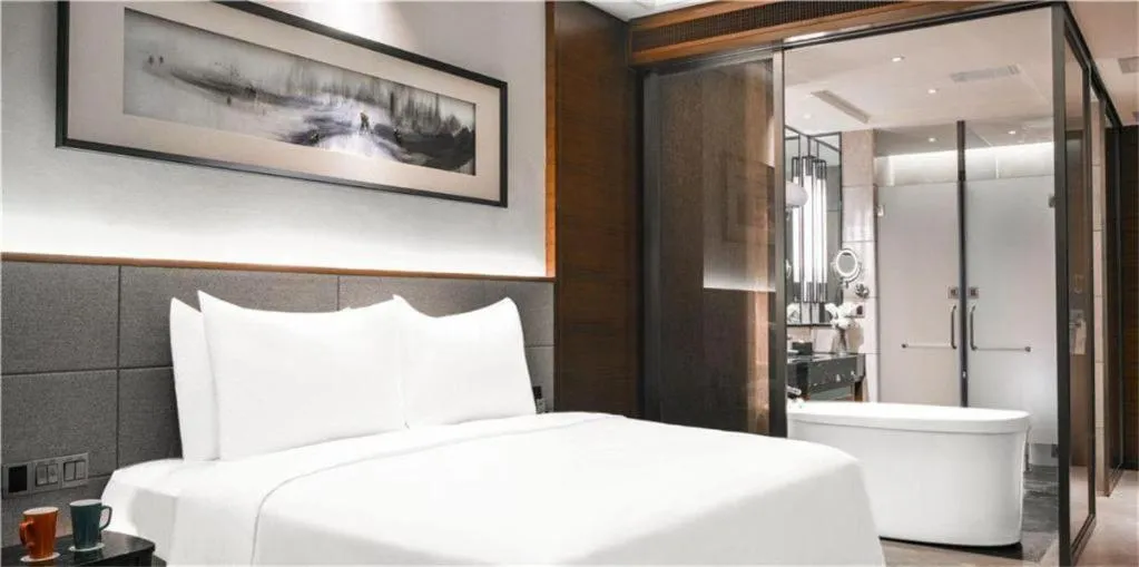 Bed in Country Garden Phoenix Hotel Yiyang