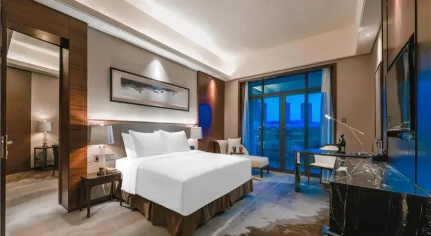 Bed in Country Garden Phoenix Hotel Yiyang Bed in Country Garden Phoenix Hotel Yiyang