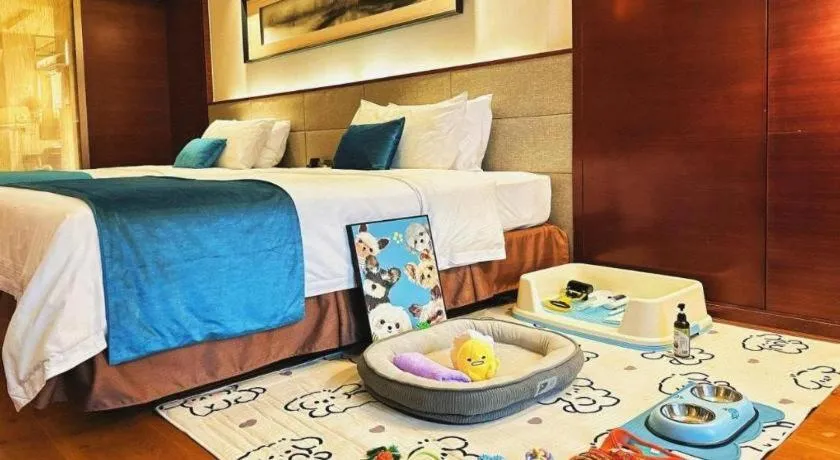 Bed in Country Garden Phoenix Hotel Yiyang