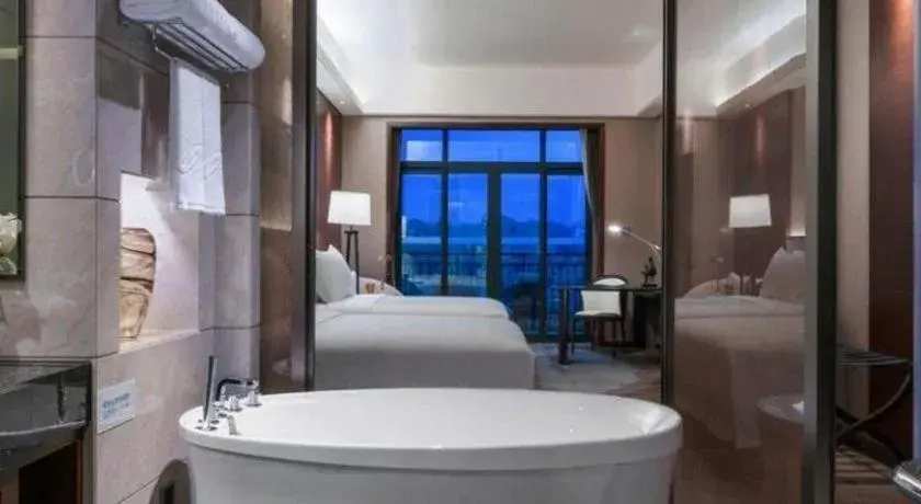 Bed in Country Garden Phoenix Hotel Yiyang Bed in Country Garden Phoenix Hotel Yiyang