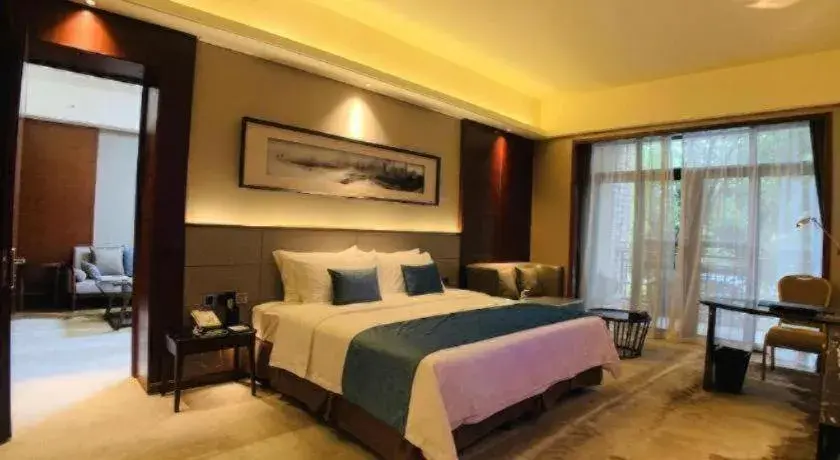 Bed in Country Garden Phoenix Hotel Yiyang Bed in Country Garden Phoenix Hotel Yiyang
