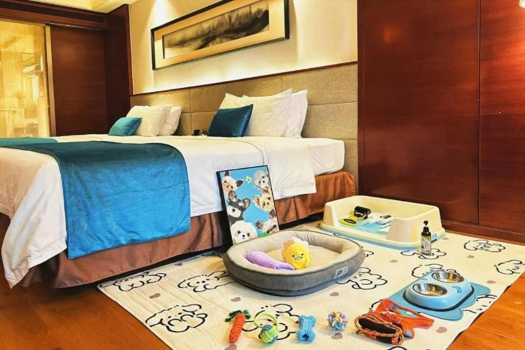 Bed in Country Garden Phoenix Hotel Yiyang