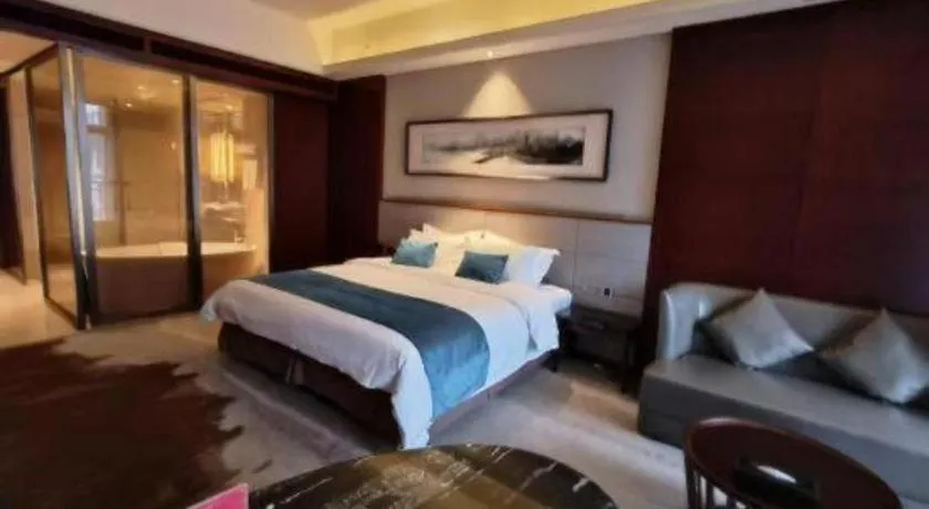 Bed in Country Garden Phoenix Hotel Yiyang