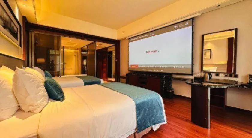 Bed in Country Garden Phoenix Hotel Yiyang