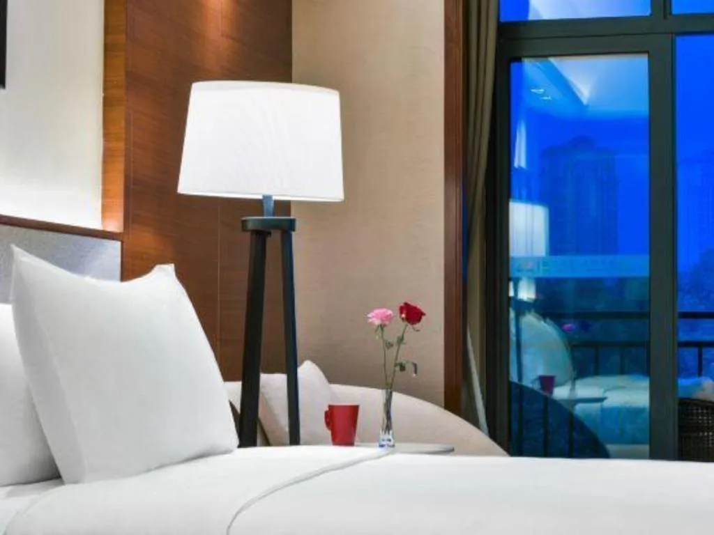 Bed in Country Garden Phoenix Hotel Yiyang