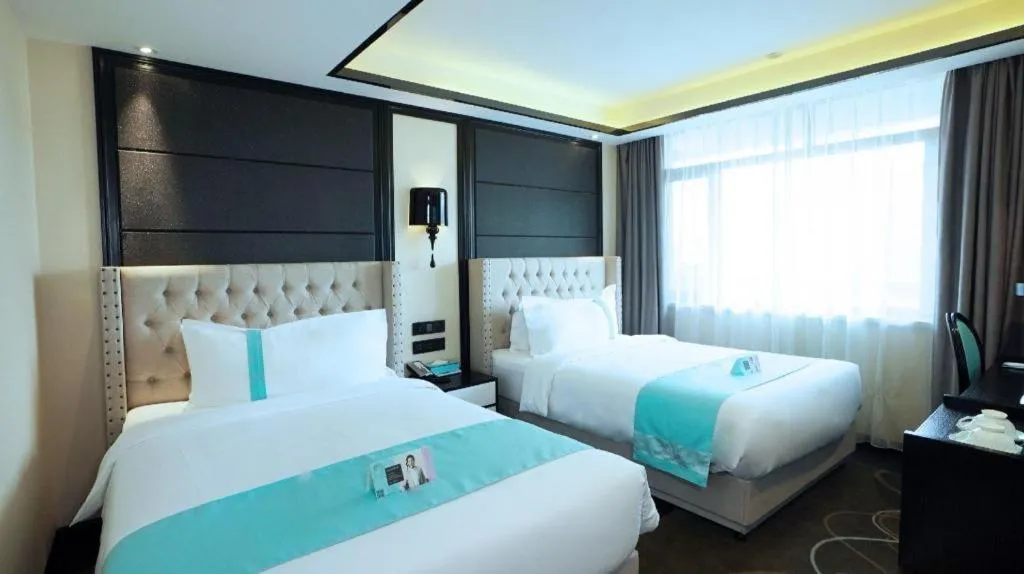 Bed in Xana Hotelle Tangshan North Railway Station