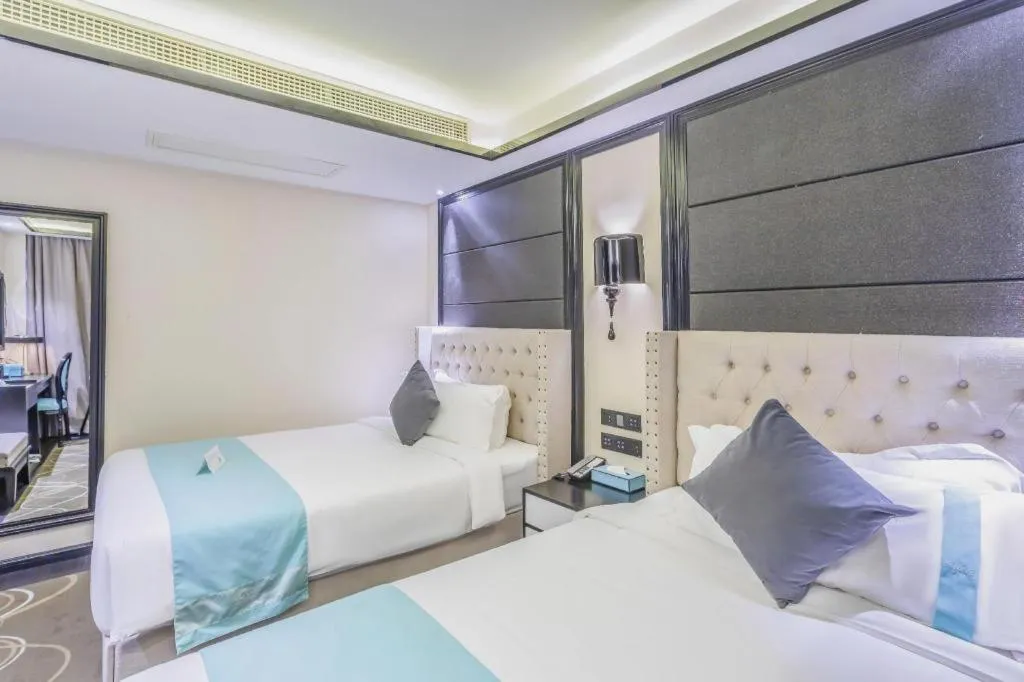 Bed in Xana Hotelle Tangshan North Railway Station