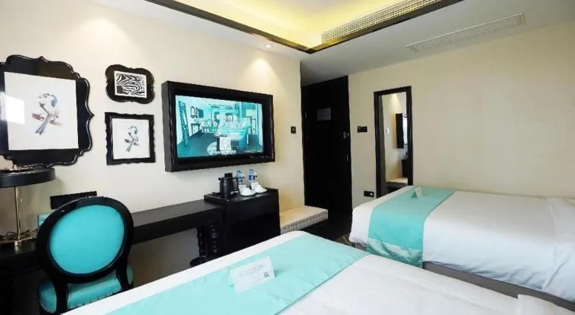 Bed in Xana Hotelle Tangshan North Railway Station