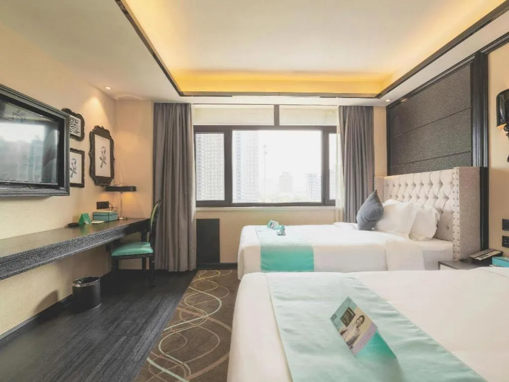 Bed in Xana Hotelle Tangshan North Railway Station