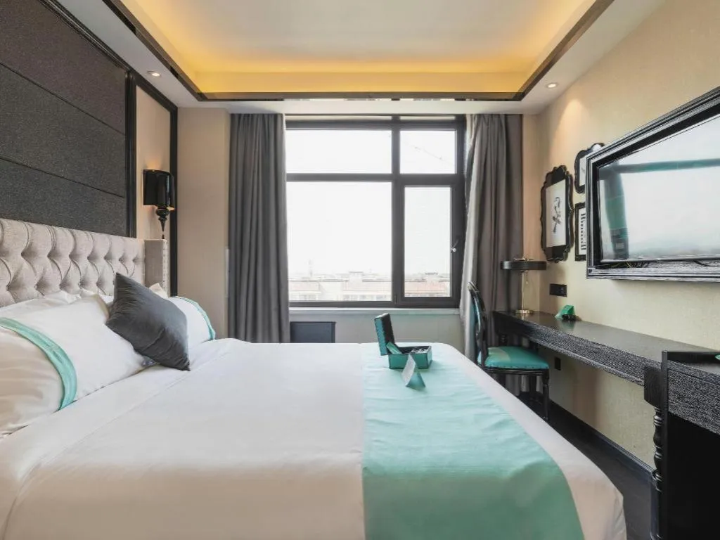 Bed in Xana Hotelle Tangshan North Railway Station