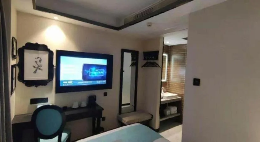 Bed in Xana Hotelle Tangshan North Railway Station