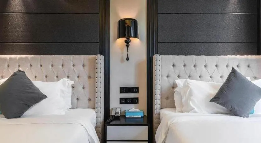 Bed in Xana Hotelle Tangshan North Railway Station