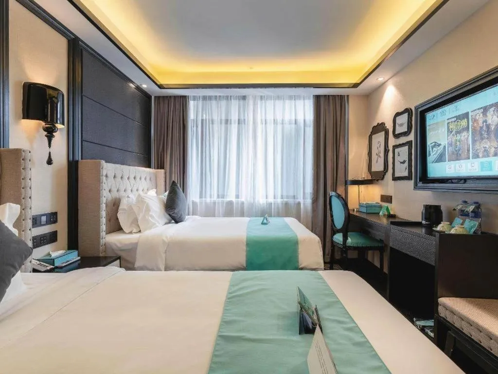 Bed in Xana Hotelle Tangshan North Railway Station