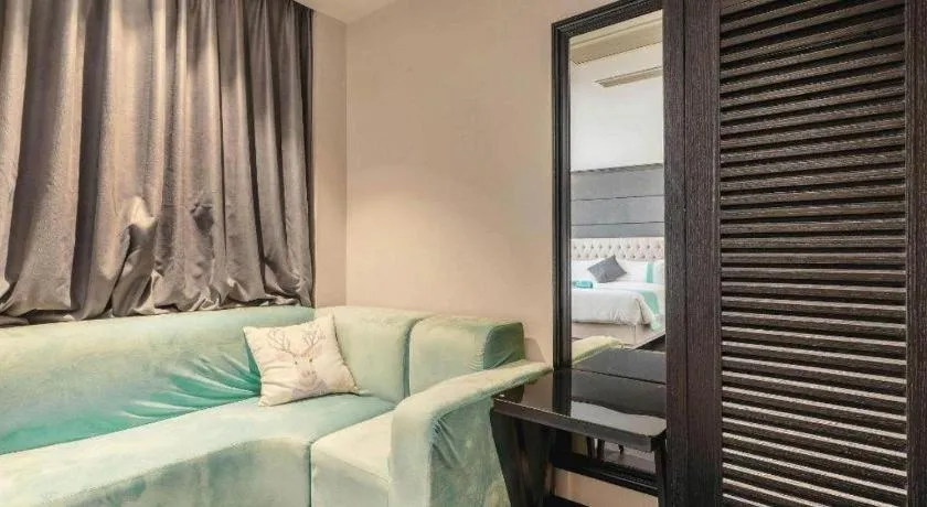 Bed in Xana Hotelle Tangshan North Railway Station