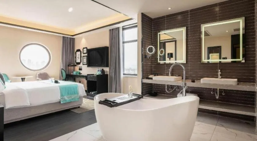 Bed in Xana Hotelle Tangshan North Railway Station