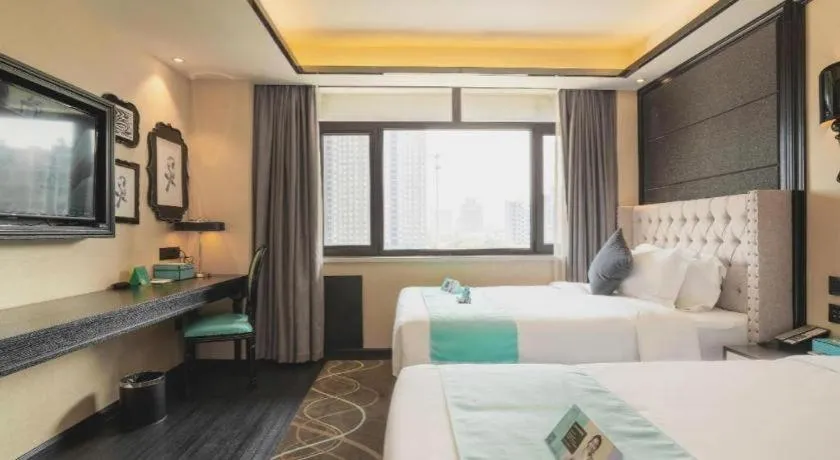 Bed in Xana Hotelle Tangshan North Railway Station