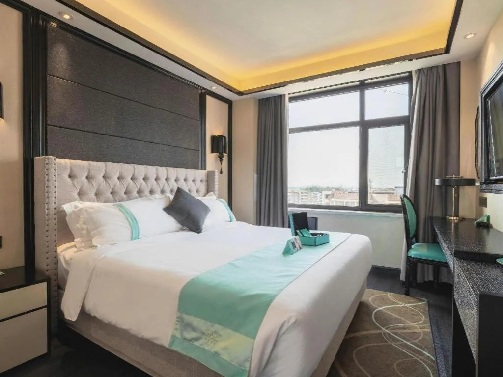 Bed in Xana Hotelle Tangshan North Railway Station